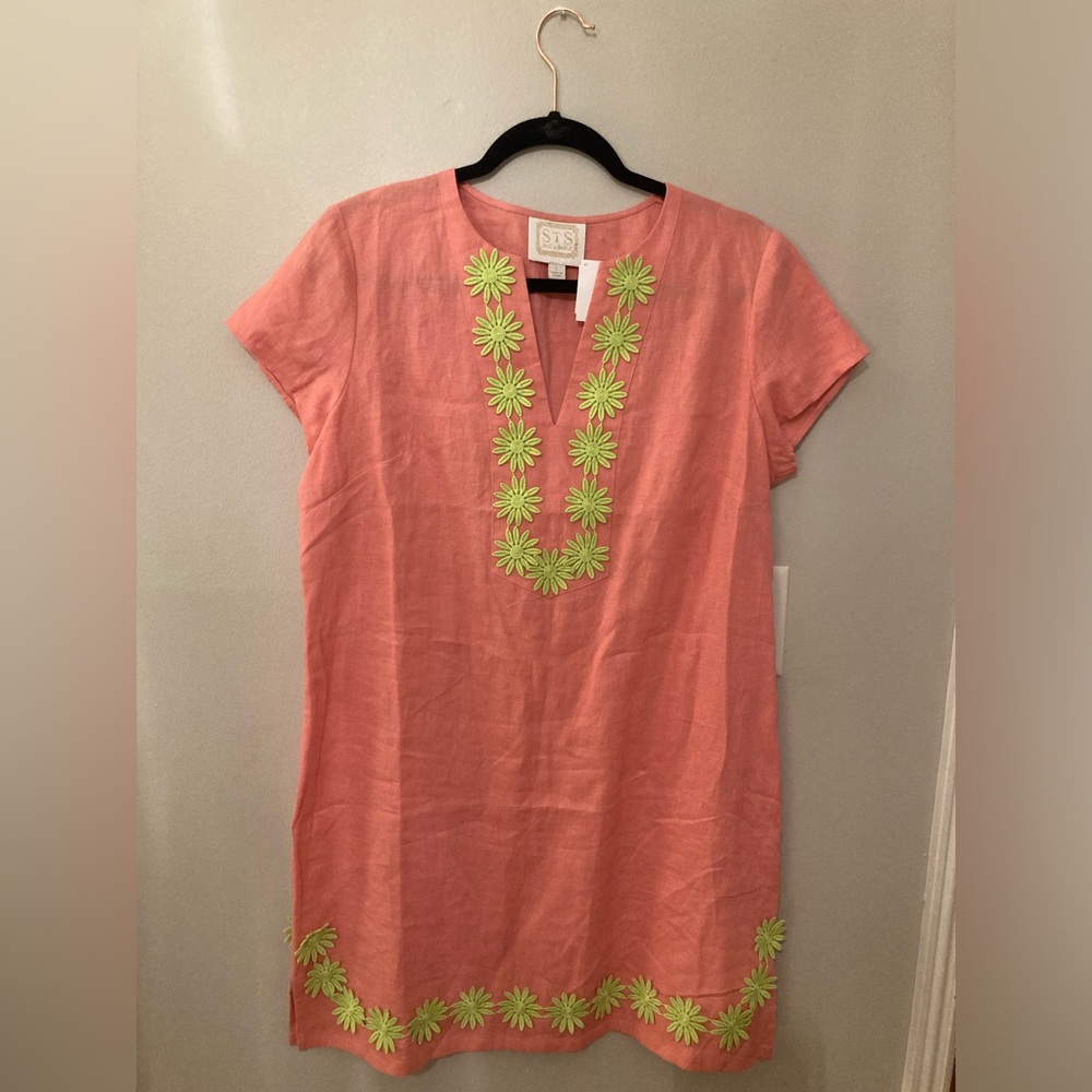 Sail to Sable Short Sleeve Tunic Dress
